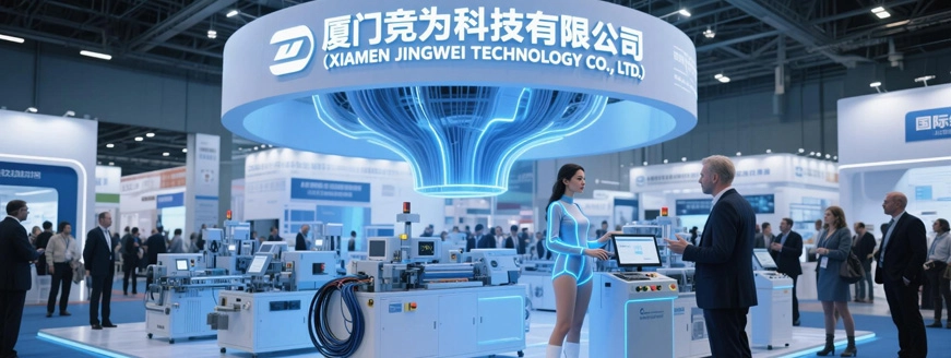 Machine d'emballage par ruban à écran tactile pour faisceau de câbles JINGWEI WPM-303