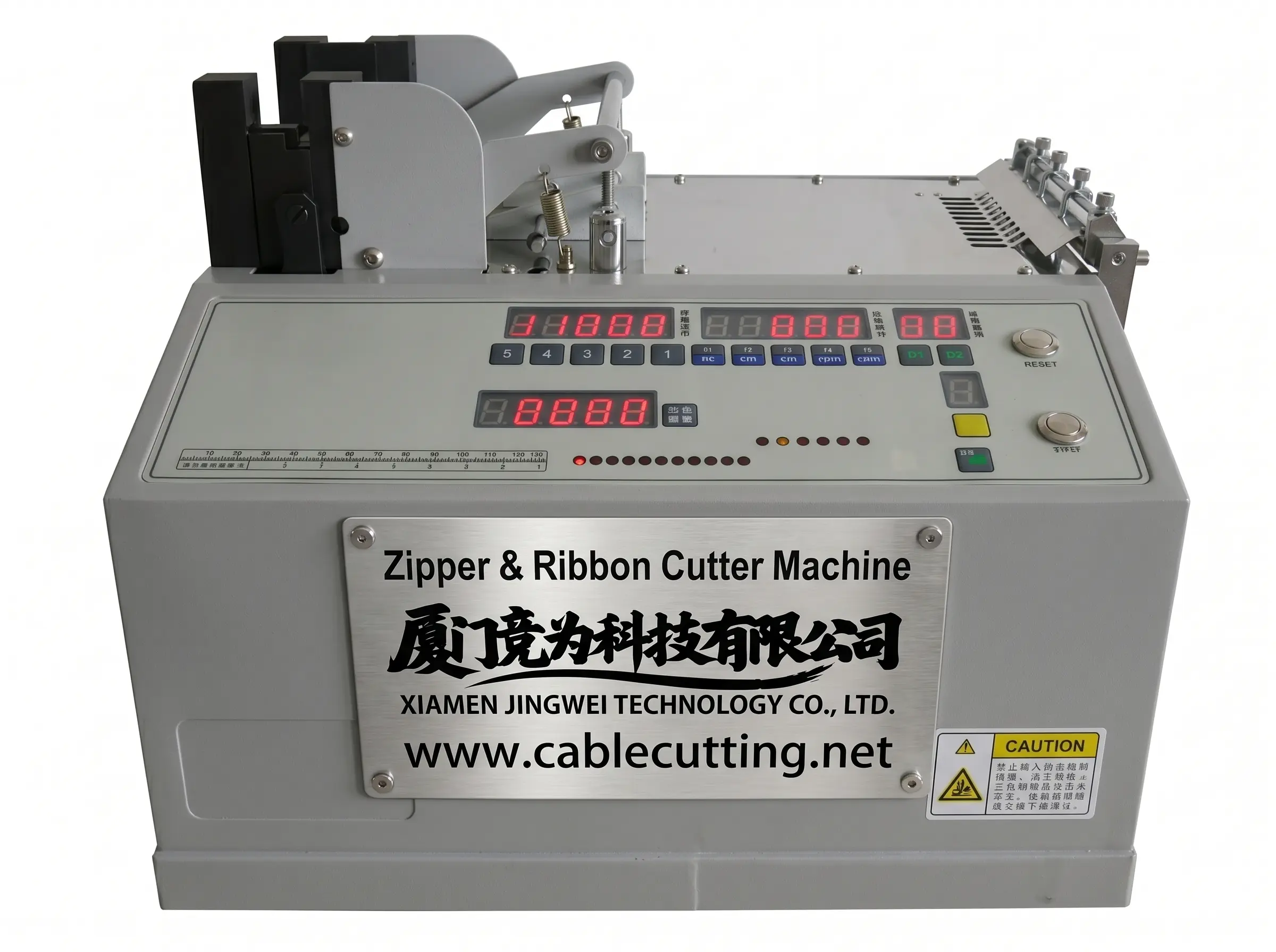 Machine de coupe de fermeture éclair automatique WPM-850