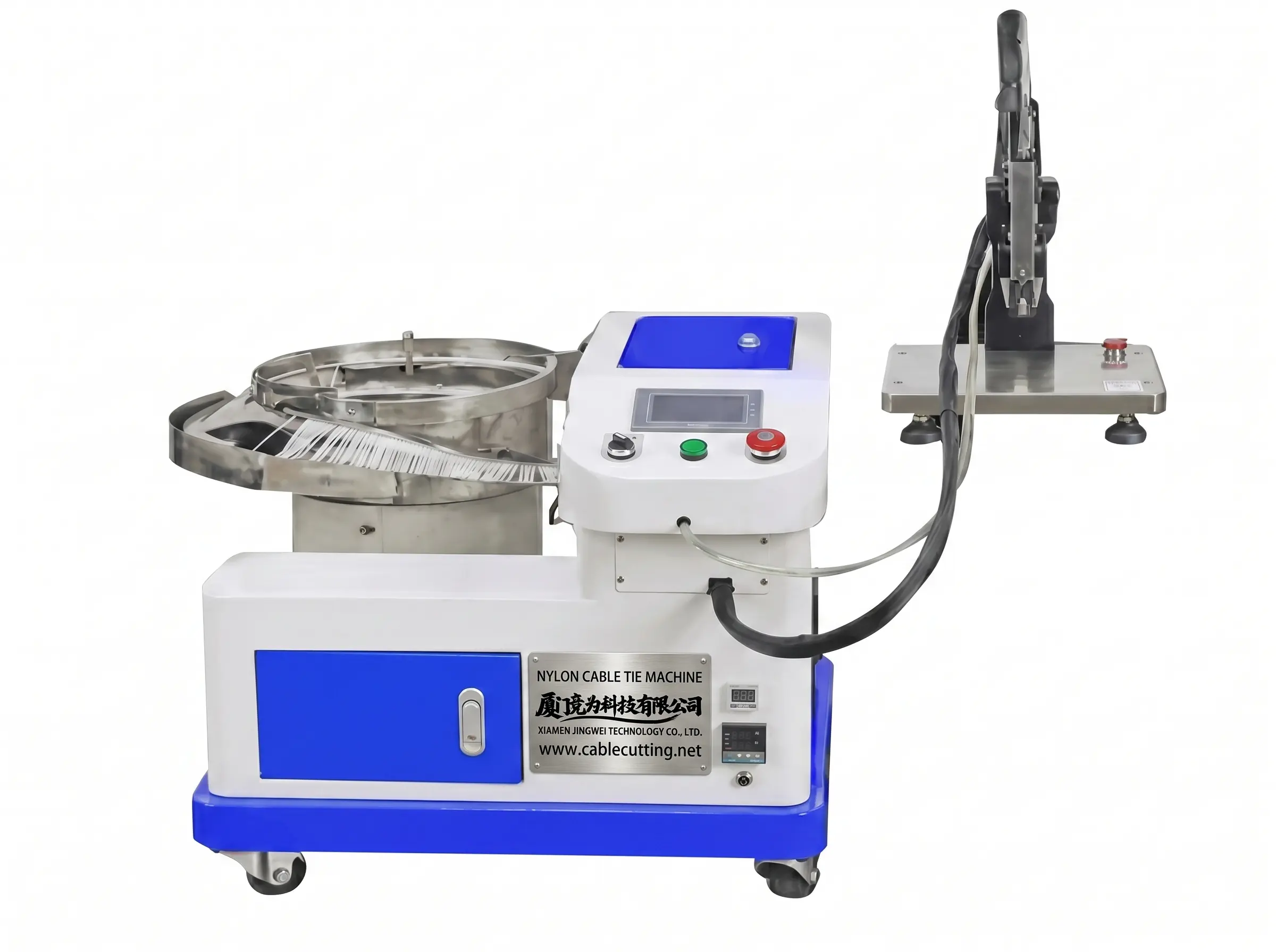 Machine à attaches nylon pour stator moteur - JINGWEI