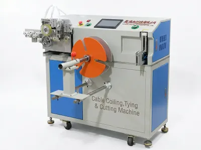 Machine Automatique de Bobinage, Liage, Mesure et Coupe de Câbles WPM-40-80