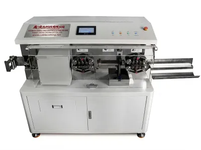 Machine Automatique de Coupe et Dénudage de Câble Coaxial WPM-9935