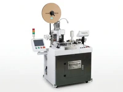 Machine Automatique de Coupe, Dénudage, Sertissage et Étamage 5 Fils WPM-109