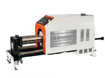 Machine à Éplucher les Fils Rotative Pneumatique WPM-X600 - Machine semi-automatique à brosser les fils