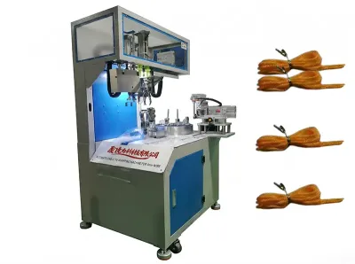 Machine à attacher de bobine de corde coupée à chaud WPM-CRT-81ML