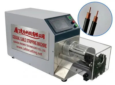 Dénudeur Semi-Automatique de Câble Coaxial WPM-8608 - Dénudeuse pour câble coaxial