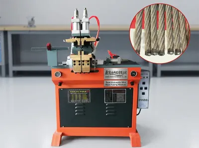 Machine de Fusion de Câble Métallique Semi-Automatique WPM-QF