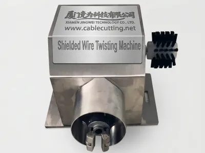 Machine automatique de torsion de fils blindés pour la réduction des EMI WPM-003A