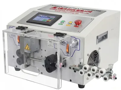 Machine de Découpe-Dénudage Fil Écran Tactile 0,1-10mm² WPM-JE2S - Machine automatique à dénuder les fils