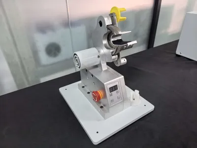 Machine à enrouler le tissu verticale JW-25W - Machine d enroulement de ruban