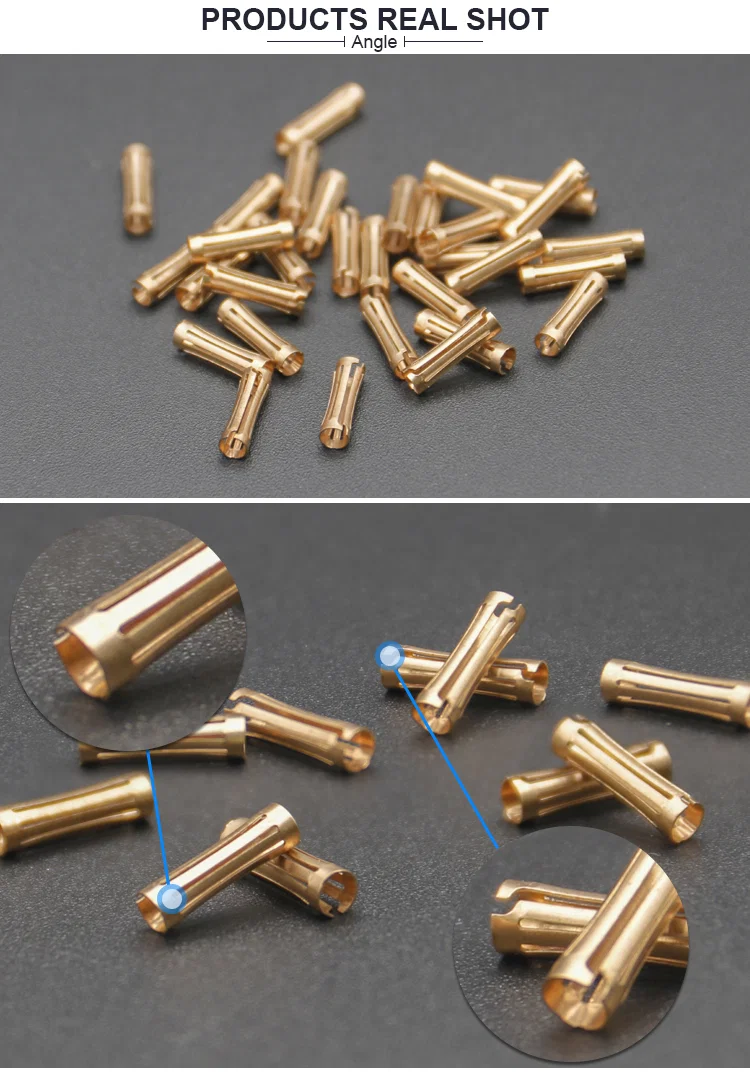 Quincaillerie Acier inoxydable Pièces d’emboutissage en cuivre Borne mâle et femelle