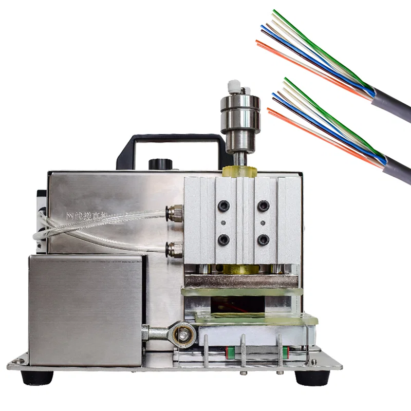 Machine à redresser les câbles réseau, machine à redresser USB, machine à redresser les fils de blindage