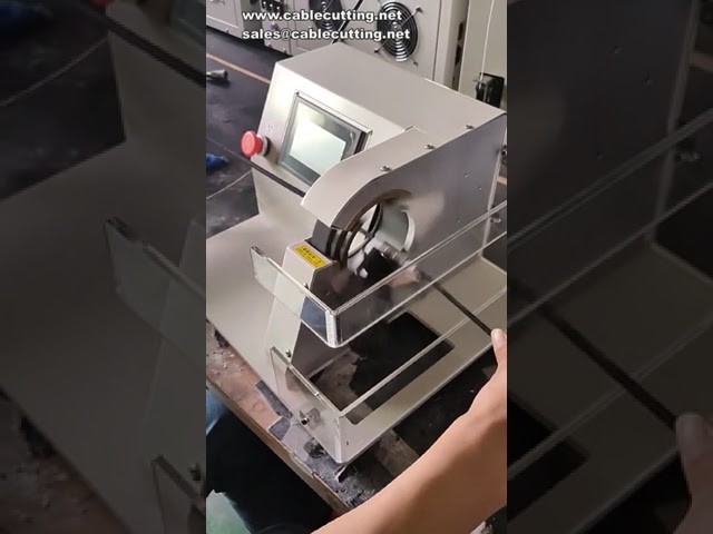 Machine automatique de bobinage de ruban - Enrubanneuse à motif pointillé polyester pour câbles et fils