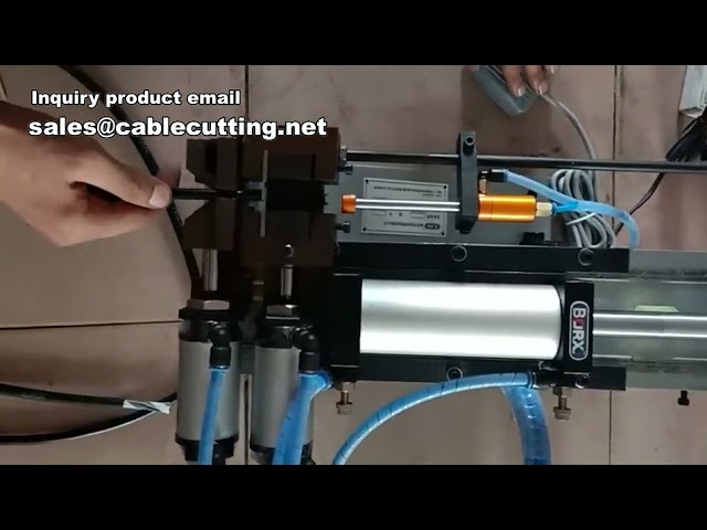 Machine de coupe de tuyaux, décapage et coupe de fil - Solutions industrielles performantes
