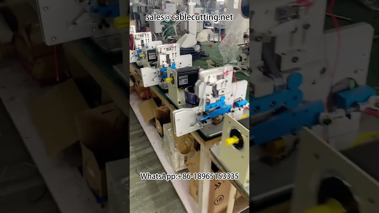 Machine à enrouler et à attacher les fils – Équipement de faisceaux de câbles
