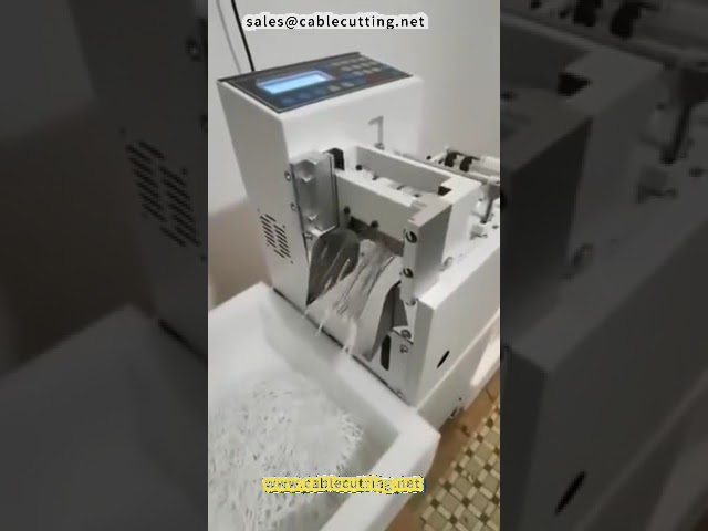 Découpeuse automatique de tuyaux et gaines thermorétractables | Machine de coupe de précision