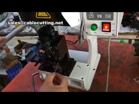 Electrical Cable Wire Terminal Quetschverbinder Machine, View Terminal crimping machine,