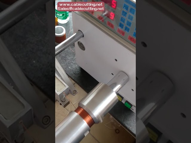 Bobineuse automatique 860 à axe unique pour fils de 0,03 à 1,0 mm - Machine de bobinage électrique de précision
