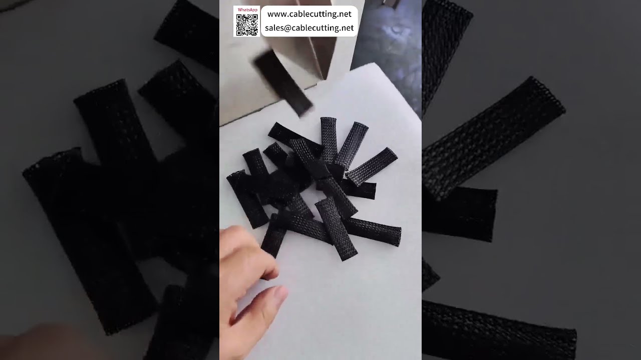 Machine de découpe thermique semi-automatique pour fil chauffant et tresse métallique - Coupe nette et précise
