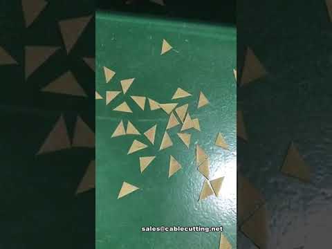 Machine de découpe de sangle à ultrasons multifonctionnelle : coupe triangulaire précise