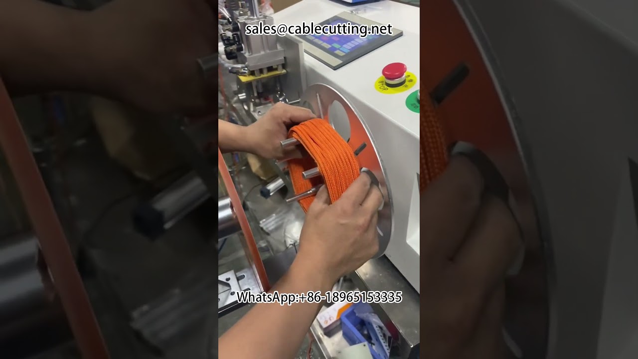 Machine de comptage, enroulage et ligature de mètres #Câble #Fil #Tube