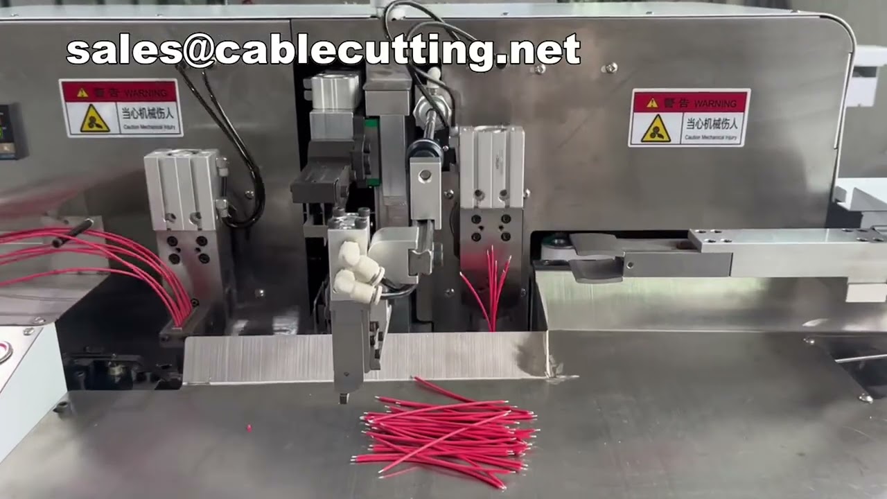 Machine à étamer double tête pour 8 fils silicone – Augmentez votre production