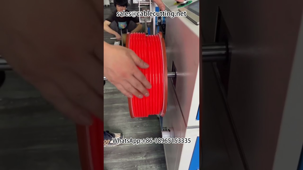 Équipement de comptage et bobinage pour tubes pneumatiques #Fil et câble #Traitement du fil #Machine de bobinage