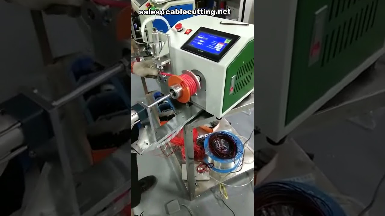 Machine d'enroulement avec compteur de mètres - Mesure et bobinage précis des câbles