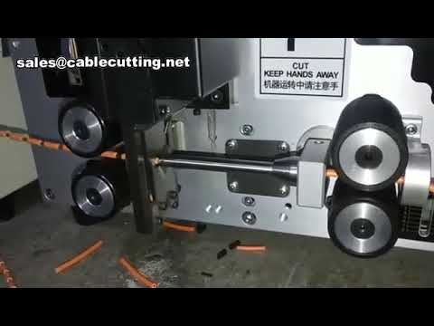 Machine de coupe et dénudage automatique de fils avec fonction de dénudage partiel (window strip) - Automatisation industrielle