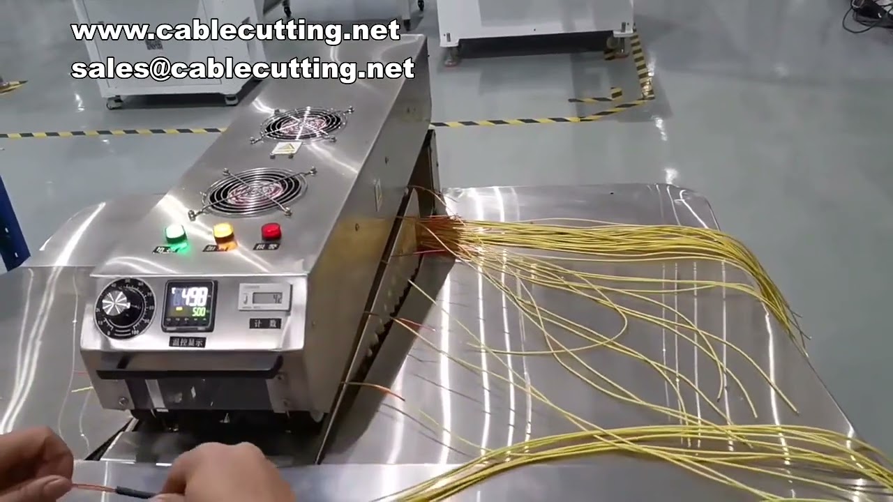Machine de thermorétraction économe en énergie pour gaines et fils – gaineuse performance
