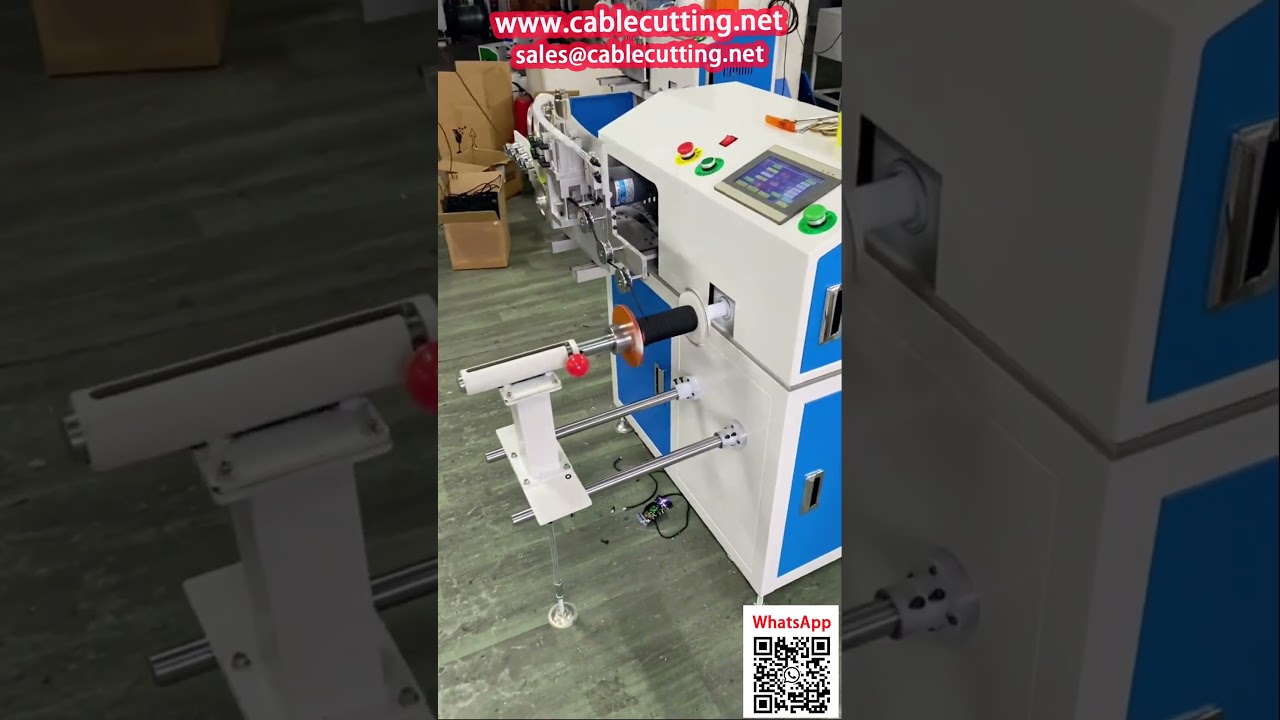 Machine à bobiner automatique pour corde de sécurité en nylon avec compteur intégré