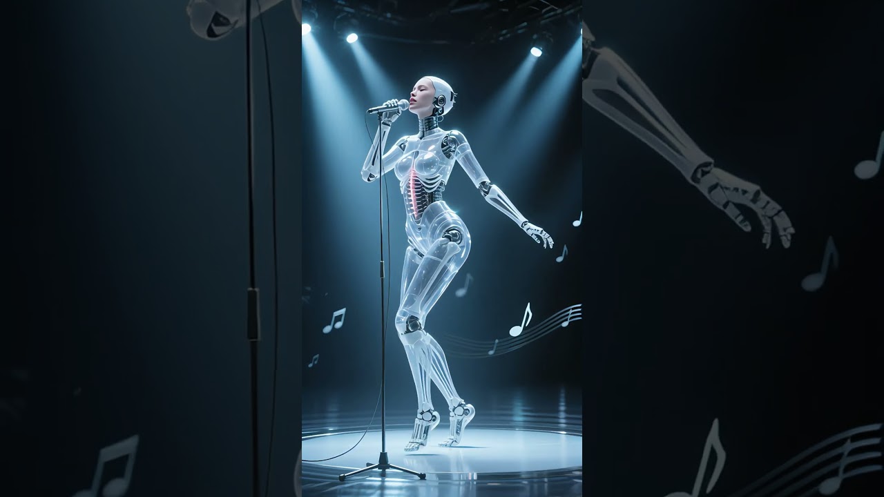 Des robots élégants offrent un spectacle chantant éblouissant | Automatisation industrielle