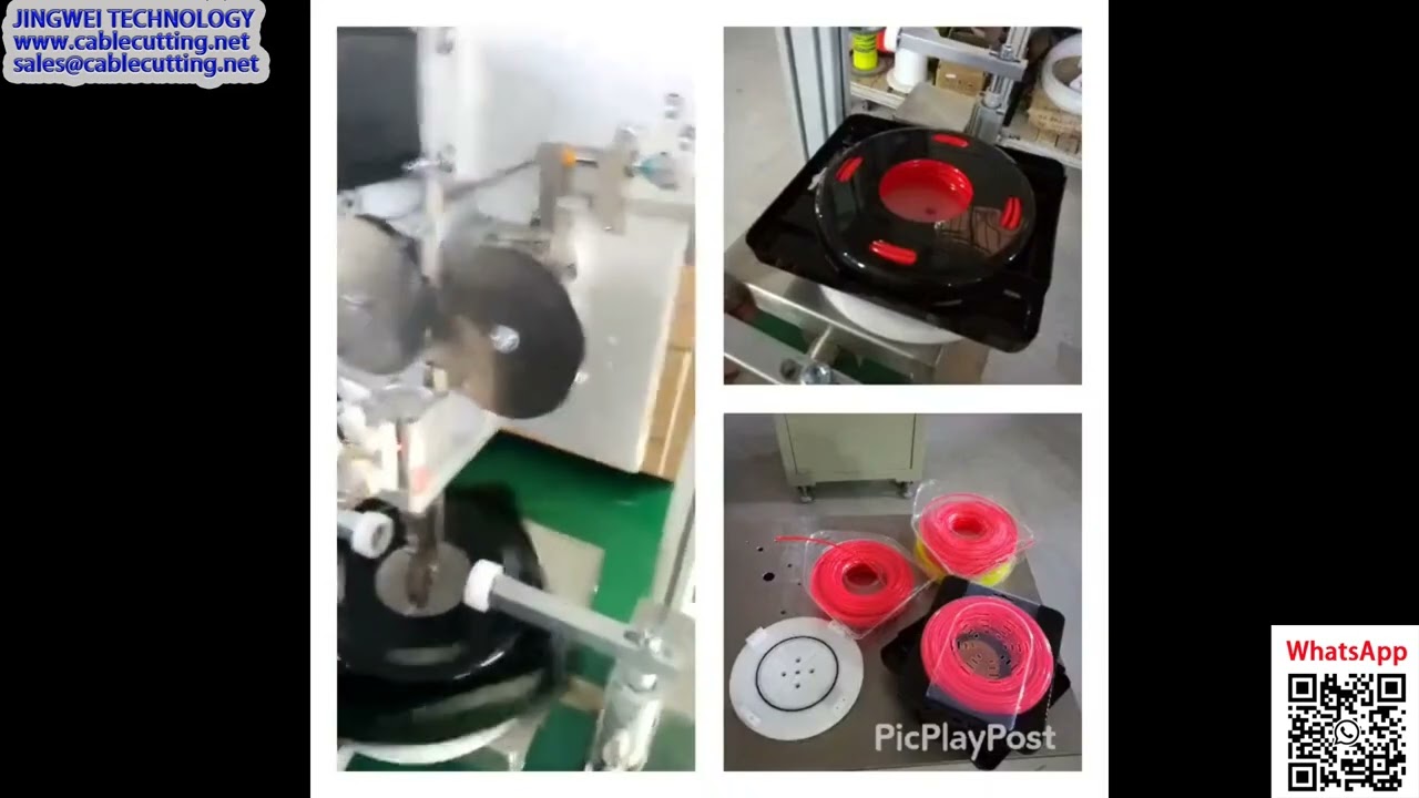 Machine d'enroulement de fil de coupe pour emballage sous blister - Automatisez votre production