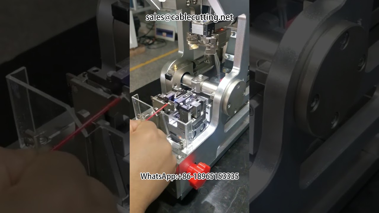 Machine semi-automatique de filetage de boulons étanches | Équipement de câblage et dénudeuse