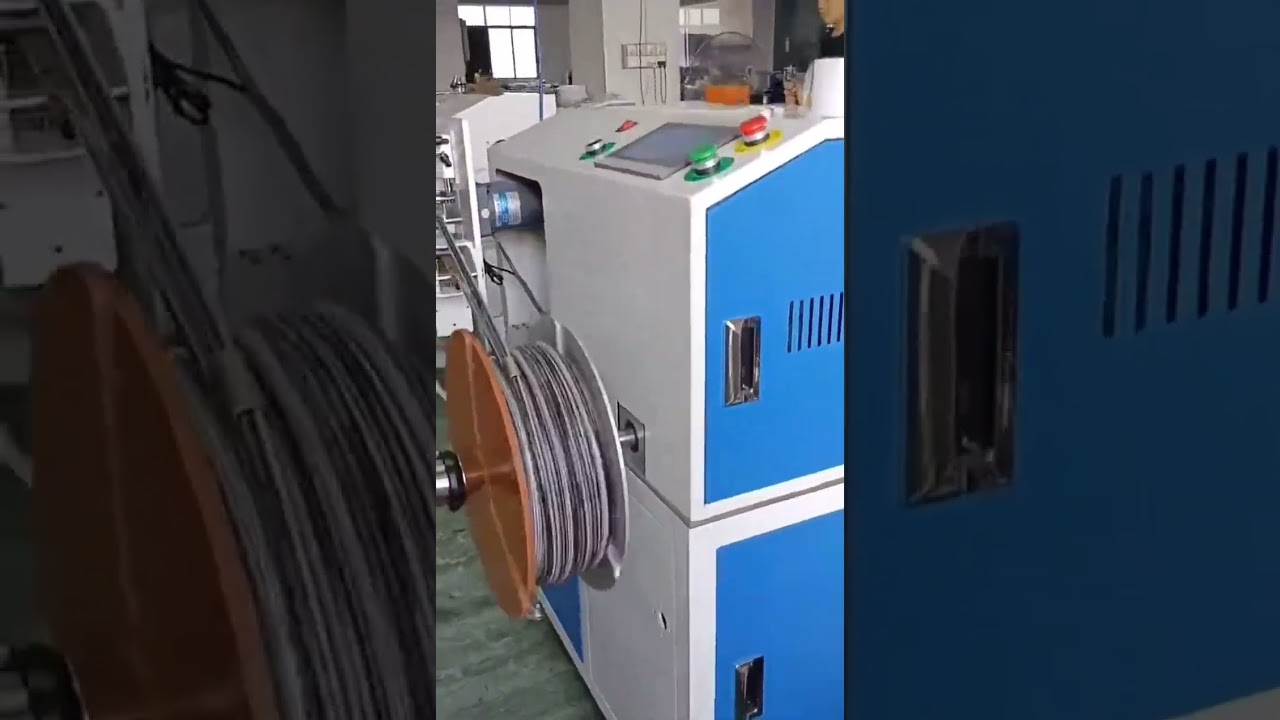 Automatic Meter Counting, Sorting, Cutting, Tube Winding & Coiling Machine 1 16mm, 15kg Capacity