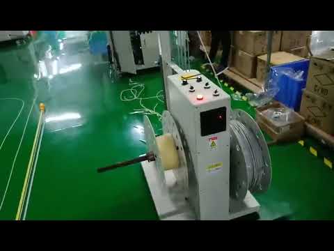 Machine entièrement automatique de coupe, dénudage, enroulement, torsadage et ligature de fil WPM 02SL 1