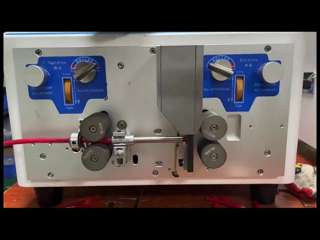 Machine de coupe et dénudage automatique de fil de cuivre épais – précision millimétrique