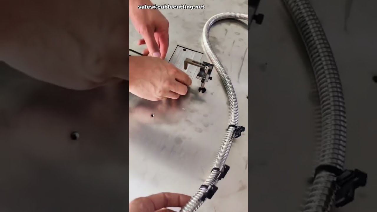 Configuration réussie de la machine à attaches nylon pour formes spéciales