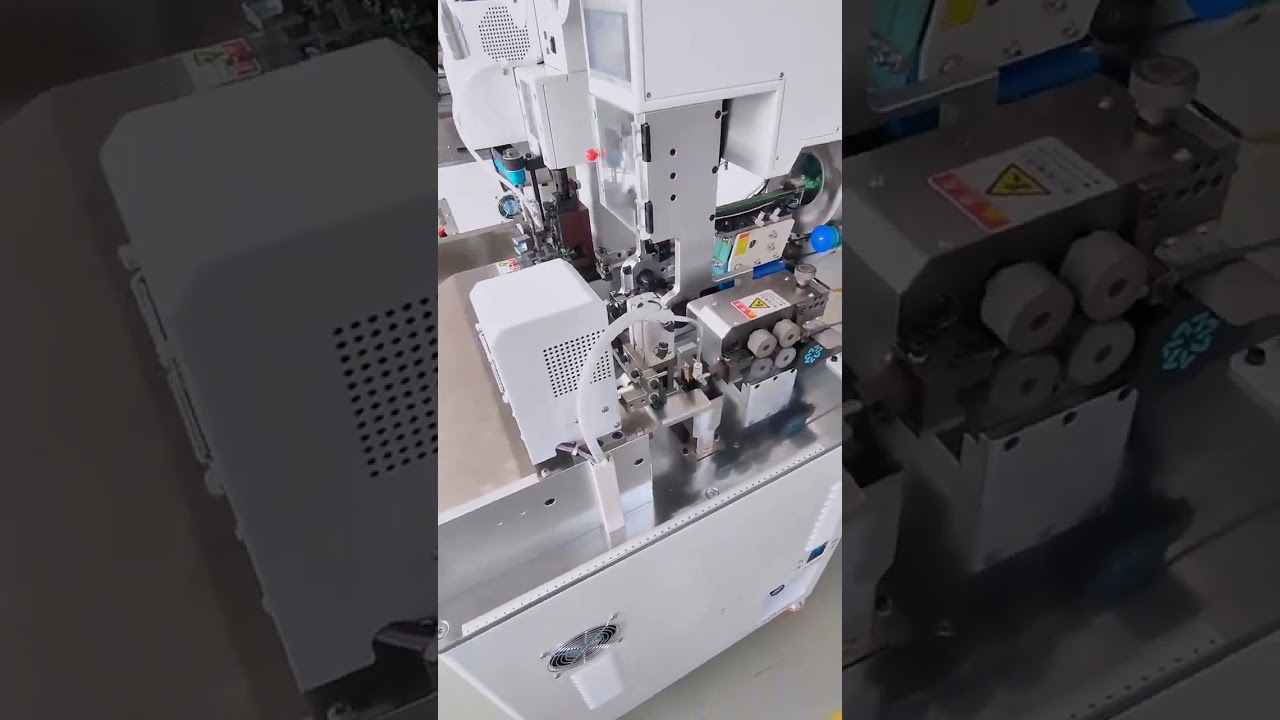 Fabrication de faisceaux de câbles étanches haute intensité pour l'automobile #usine #machine #cuivre