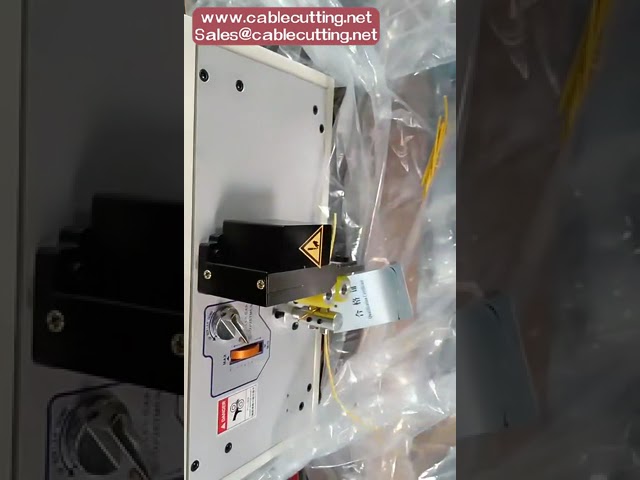Machine automatique de coupe de tuyaux 200W - Coupe-gaine à 2 roues motrices 220V/110V pour câbles et tubes