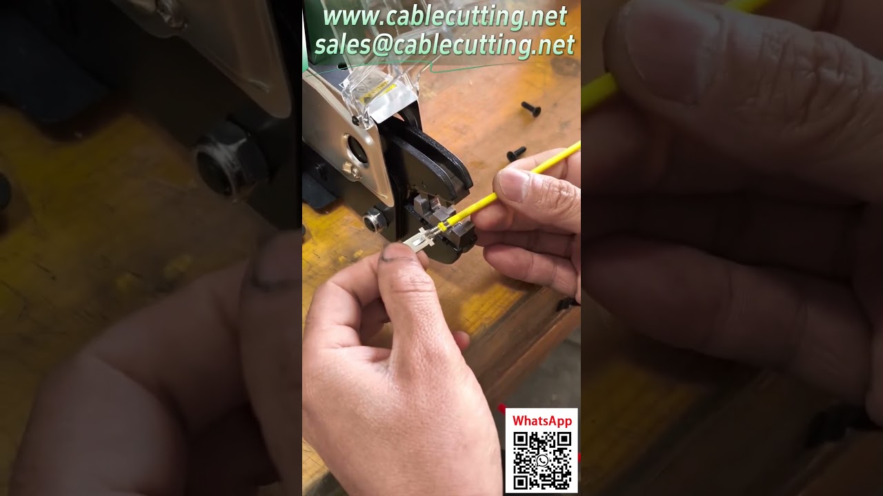 Machine de sertissage pneumatique puissante : cycle de 1,5 seconde pour sertissage haute efficacité de bornes multiples #sertissage #usinagemétal