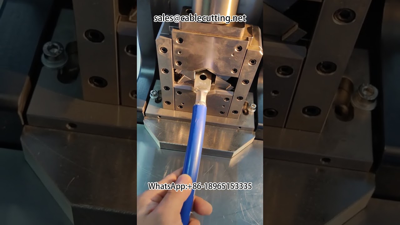 Machine de sertissage servo #équipement de câblage2