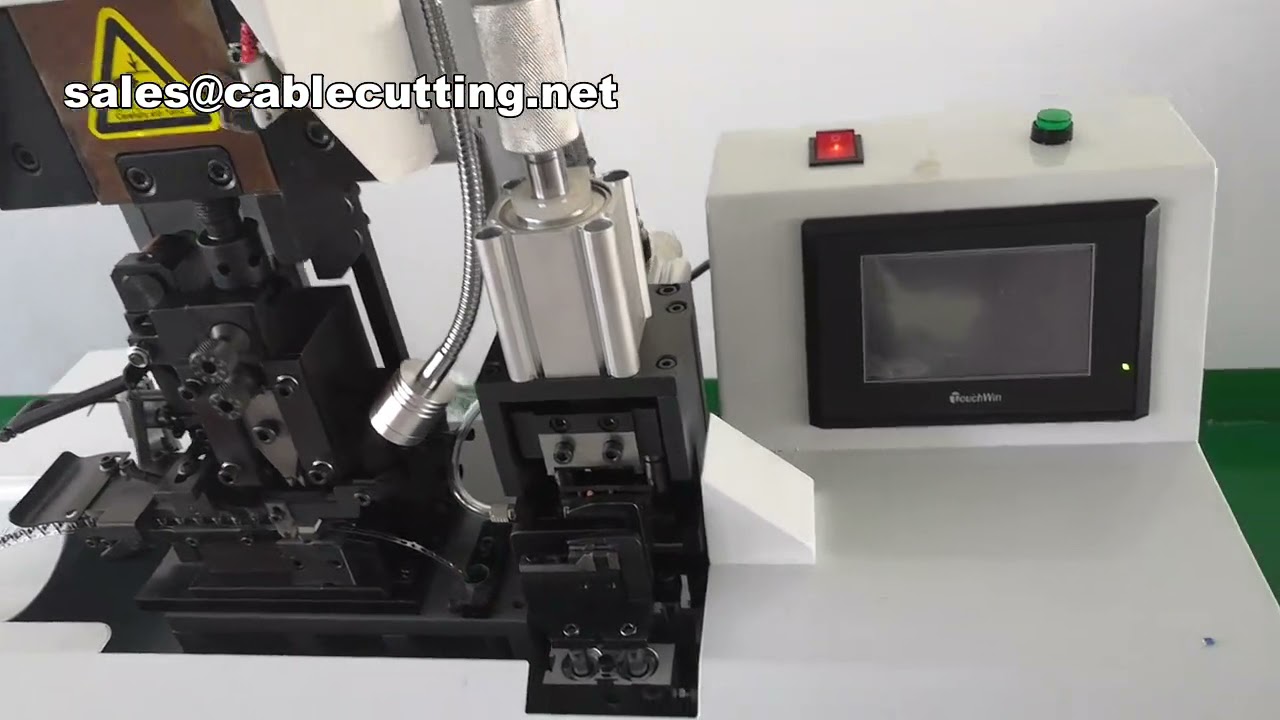 Machine de sertissage pneumatique de cosses - Outil de qualité professionnelle pour câbles et fils