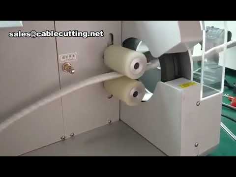 Machine de gainage pour faisceaux de câbles – Démonstration produit