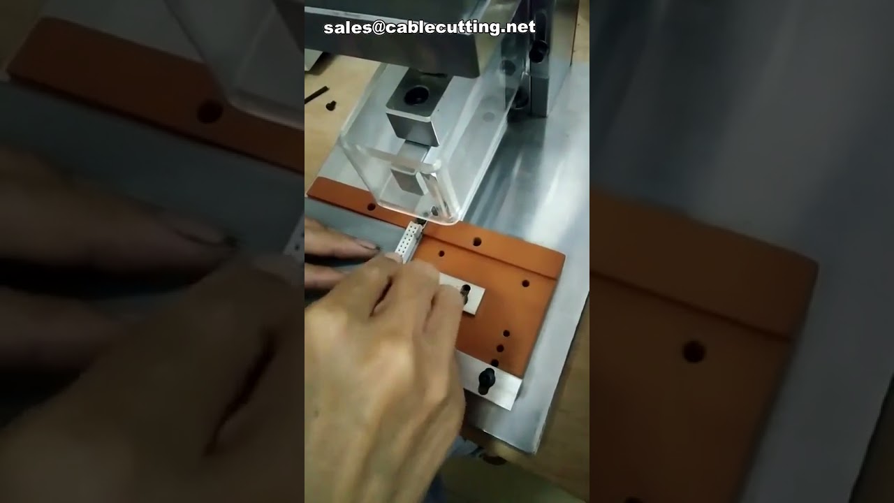 Machine à sertir automatique pour câble ruban plat IDC 2,54 mm | Sertisseuse haute vitesse