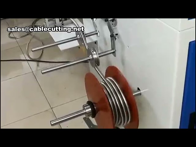 Machine à enrouler et ligaturer les tuyaux d'eau avec compteur intégré | Machine à torsader les câbles