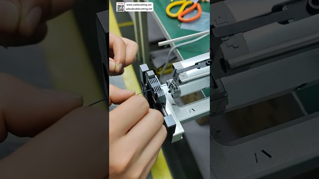 Machine à dénuder câble coaxial : pelage 3 couches parfait pour fil ultra-fin 34 AWG - Shorts