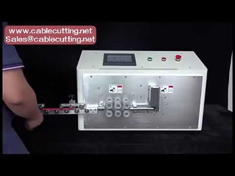 Machine pneumatique 225 à écran tactile : dénudage (216B) et cintrage (206) intégrés pour automatisation