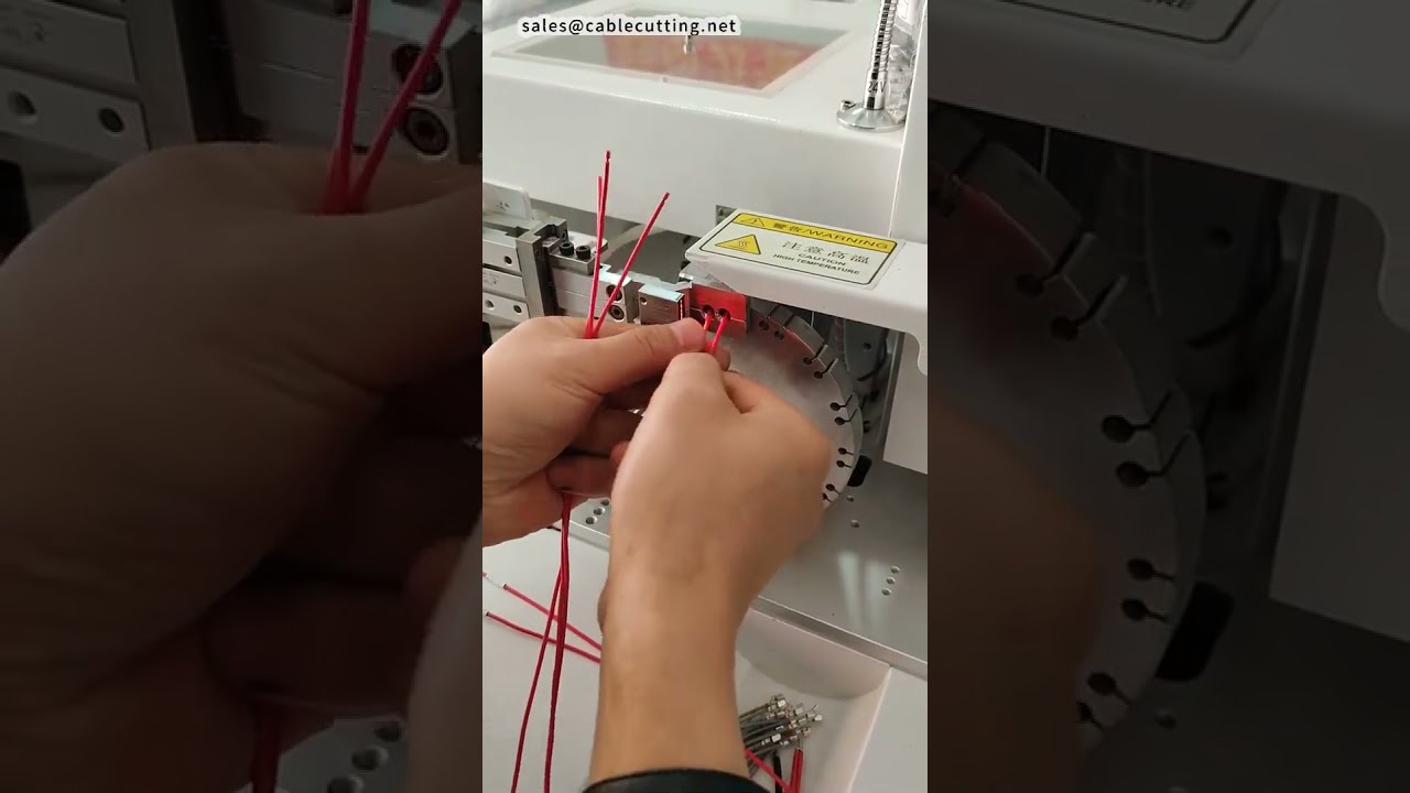 Machine automatique d'insertion et de gainage de tubes | #usine #machine