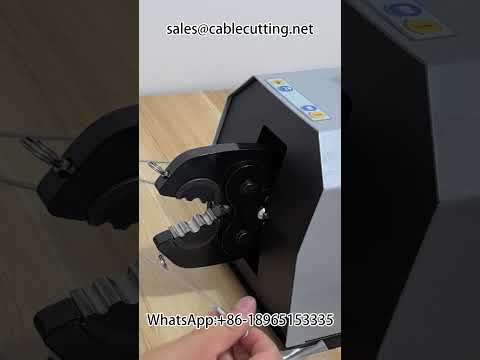 Machine à sertir pneumatique 9 tonnes – Sertissage de câbles jusqu'à 300 mm²