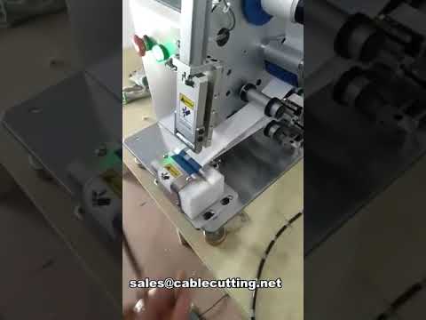 Machine de pliage et d'étiquetage de câbles WPM-5-60 – Automatisation industrielle performante